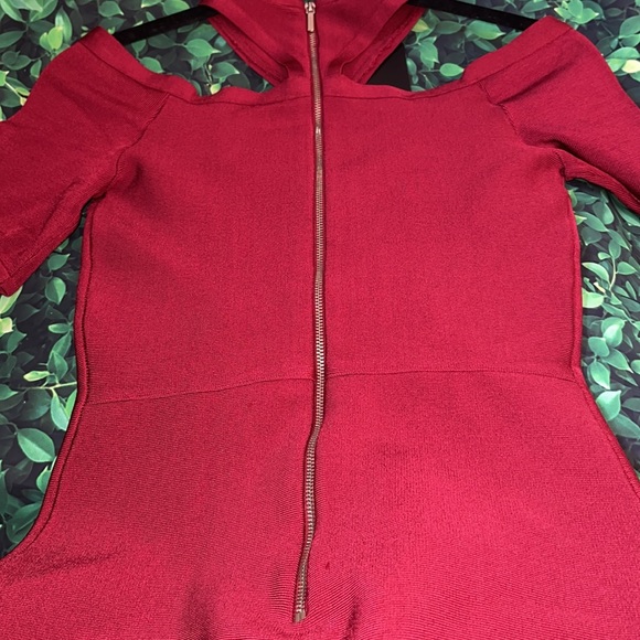 NWT- BEBE Y NECK CUTOUT BANDAGE DRESS SIZE S - Picture 6 of 6